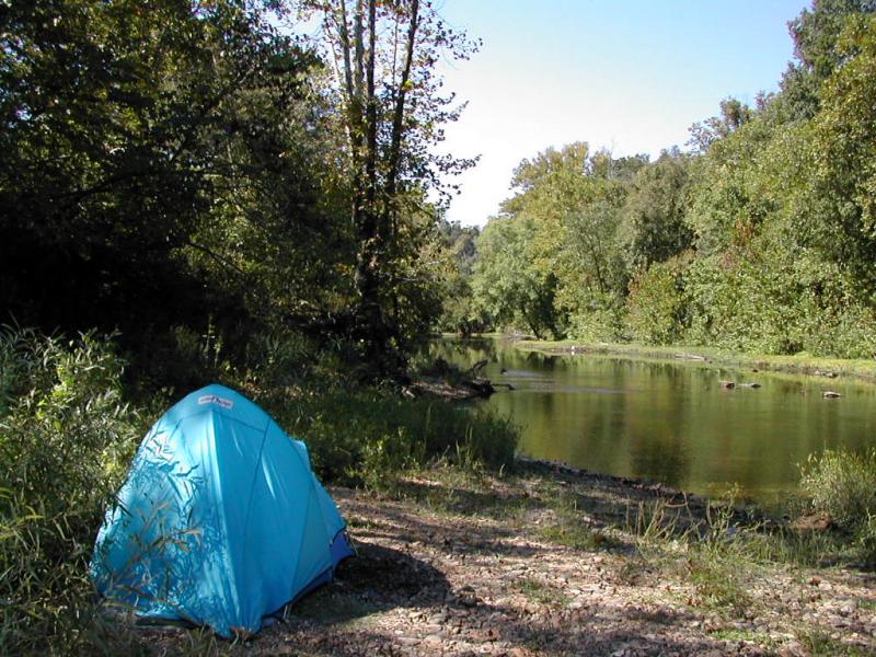 Camping on the St. Francis River