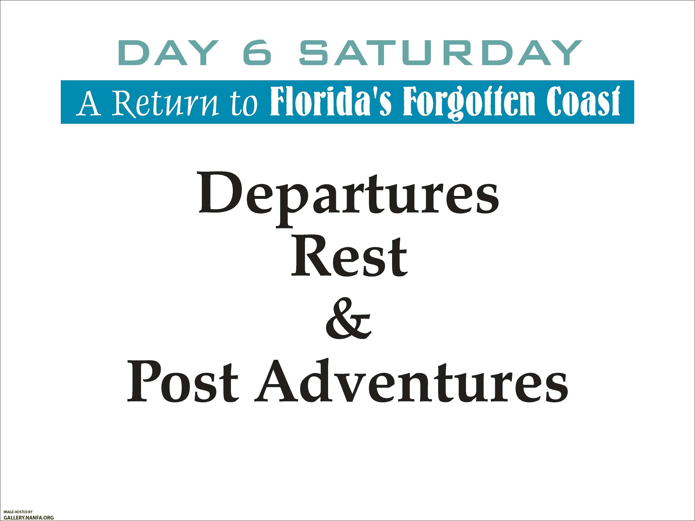 Florida's Forgotten Coast   Day 6