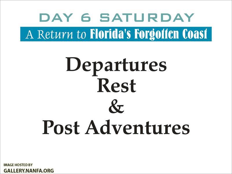 Florida's Forgotten Coast   Day 6